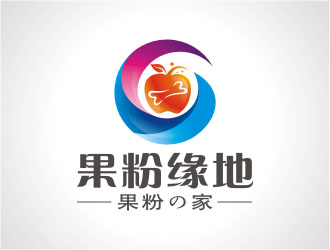 楊福的果粉緣地logo設(shè)計