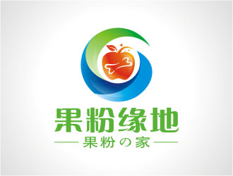 楊福的果粉緣地logo設(shè)計