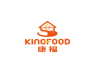 周金進(jìn)的kingfood  康福 蛋糕藝術(shù)館logo設(shè)計