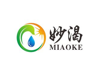 妙渴果汁飲料添加食品logo設(shè)計