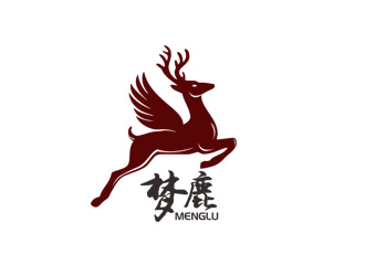 夢(mèng)鹿鞋子品牌logologo設(shè)計(jì)