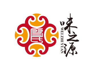 廖氏味之源logo設(shè)計