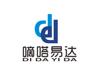 湯儒娟的嘀嗒易達(dá) 物流電商標(biāo)志logo設(shè)計(jì)