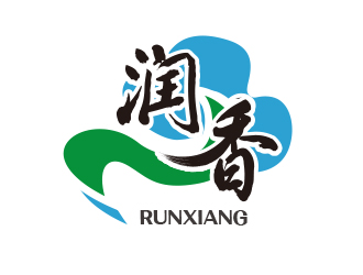 廣州市潤(rùn)香環(huán)?？萍加邢薰緇ogo設(shè)計(jì)