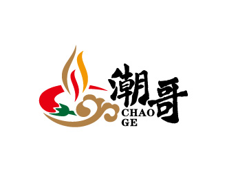 潮哥火鍋logo設(shè)計