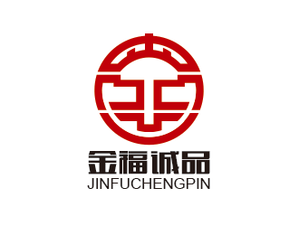 張祥琴的金福誠品圖形對稱logo設(shè)計(jì)