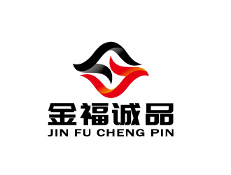 周金進(jìn)的金福誠品圖形對稱logo設(shè)計(jì)