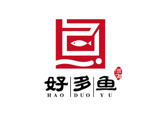 好多魚(yú)酒店logo設(shè)計(jì)