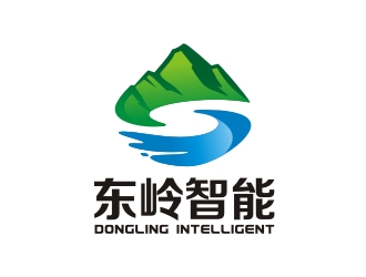 東嶺智能山水logologo設計