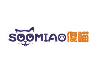 SOOMIAO 傻喵兒童標志設(shè)計logo設(shè)計