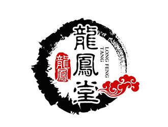 潘樂(lè)的龍鳳堂保健養(yǎng)生商標(biāo)設(shè)計(jì)logo設(shè)計(jì)