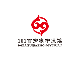 孫金澤的101百歲家中醫(yī)館或國醫(yī)館logo設(shè)計