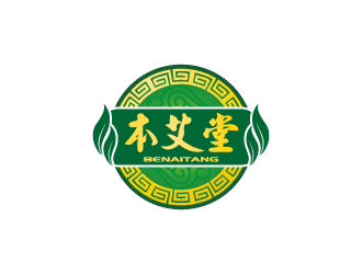 張俊的本艾堂logo設計