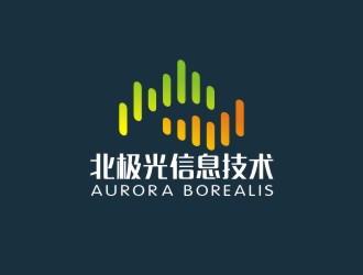 內蒙古北極光信息技術咨詢服務有限公司logo設計