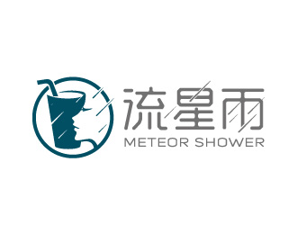 流星雨 meteor showerlogo設(shè)計