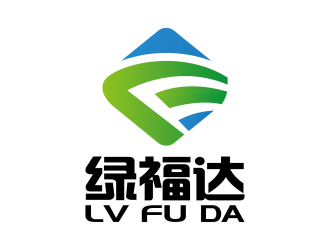 安冬的綠福達品牌升級logo設(shè)計