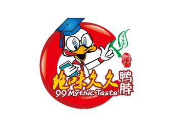 99 Mythic Taste（學(xué)生時期（成長期）的鴨子）logo設(shè)計