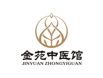 金苑中醫(yī)館logo設(shè)計(jì)