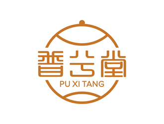 唐國(guó)強(qiáng)的普兮堂茶文化logo設(shè)計(jì)