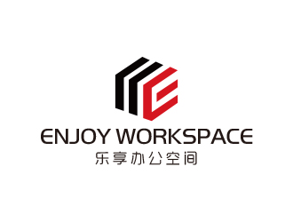 高明奇的Enjoy Workspace                     樂 享 辦 公 空 間 logo設(shè)計(jì)