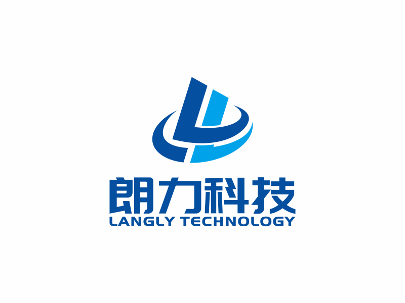 朗力科技或（LANGLI TECHNOLOGY ）logo設(shè)計(jì)