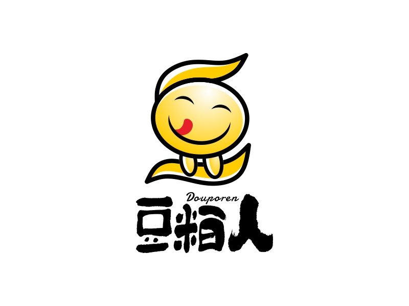 豆粕人logo設(shè)計(jì)