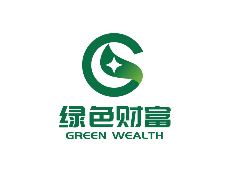 林思源的綠色財富 金融服務定制LOGO設計logo設計