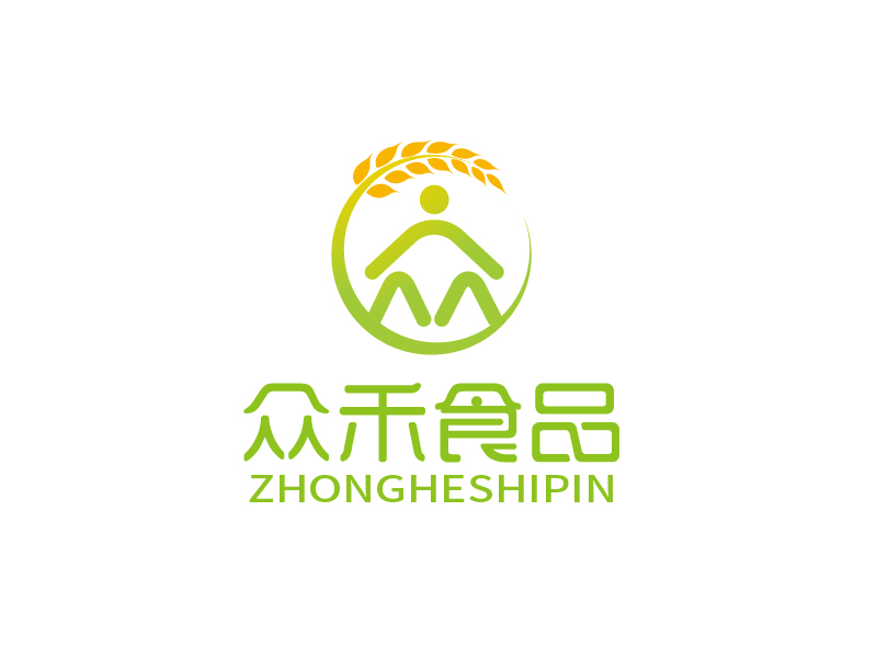 張俊的深圳市眾禾食品有限公司logo設(shè)計