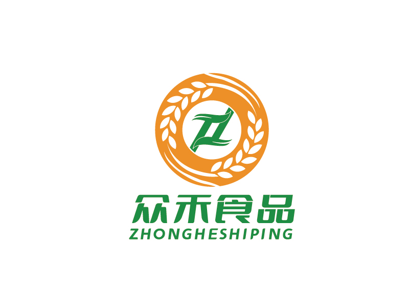 李寧的深圳市眾禾食品有限公司logo設(shè)計