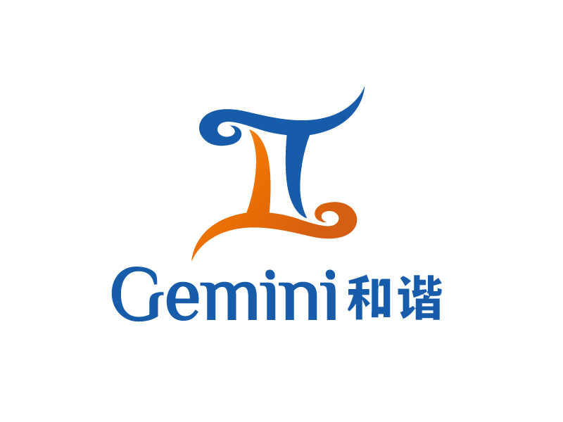 張俊的Gemini/和諧（雙子座）logo設(shè)計