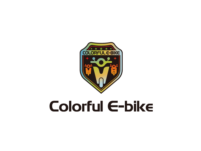 張俊的Colorful E-bikelogo設計